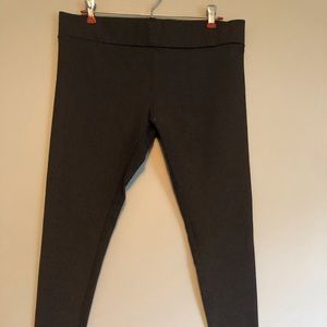 matty m leggings, charcoal grey, thick, size XL